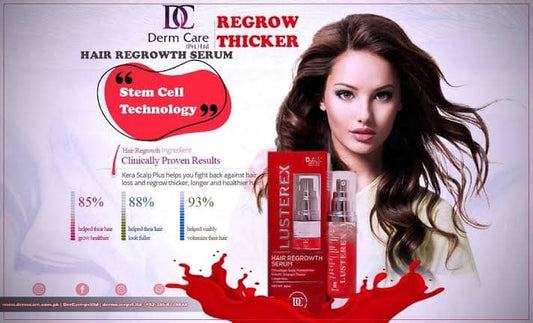 Lusterex Hair Regrowth Serum 50ml - Online Shopping in Pakistan: Beauty, Fashion, Electronics, Sports & Lifestyle, VR, Skincare