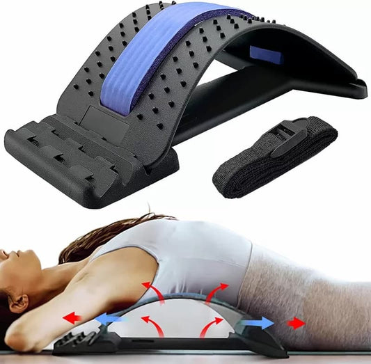 Magic Back Support Back Stretching Device ,Back Massager for Bed & Chair & Car, Multi-Level Lumbar Support Stretcher Spinal, Lower and Upper Muscle Pain Relief - Online Shopping in Pakistan: Beauty, Fashion, Electronics, Sports & Lifestyle, VR, Skincare