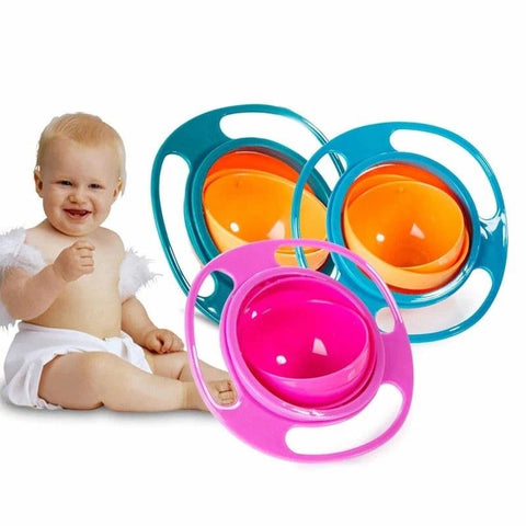 Magic Gyro Bowl 360 Rotation Spill-Proof Infants Toddler Baby Kids Training Feeding - Online Shopping in Pakistan: Beauty, Fashion, Electronics, Sports & Lifestyle, VR, Skincare