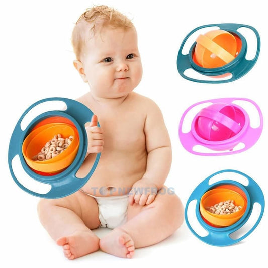 Magic Gyro Bowl 360 Rotation Spill-Proof Infants Toddler Baby Kids Training Feeding - Online Shopping in Pakistan: Beauty, Fashion, Electronics, Sports & Lifestyle, VR, Skincare