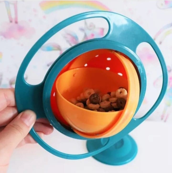 Magic Gyro Bowl 360 Rotation Spill-Proof Infants Toddler Baby Kids Training Feeding - Online Shopping in Pakistan: Beauty, Fashion, Electronics, Sports & Lifestyle, VR, Skincare