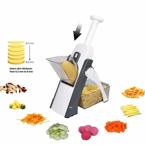 Mandoline slicer 5 in 1 Manual Vegetable Slicer Foldable Grater Slicer Food and Vegetable chopper potato slicer Household Kitchen Chopping Artifact Grater peelers - Online Shopping in Pakistan: Beauty, Fashion, Electronics, Sports & Lifestyle, VR, Skincare