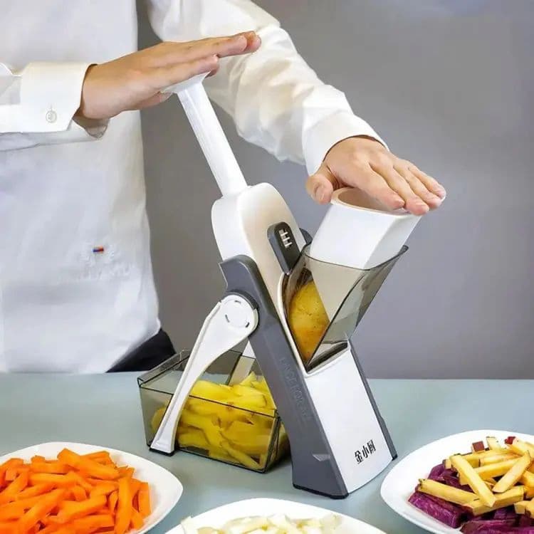 Mandoline slicer 5 in 1 Manual Vegetable Slicer Foldable Grater Slicer Food and Vegetable chopper potato slicer Household Kitchen Chopping Artifact Grater peelers - Online Shopping in Pakistan: Beauty, Fashion, Electronics, Sports & Lifestyle, VR, Skincare