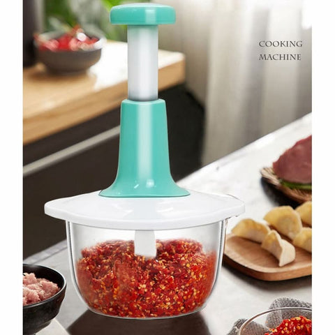 Manual Hand Press Chopper 1.5 Litre - Online Shopping in Pakistan: Beauty, Fashion, Electronics, Sports & Lifestyle, VR, Skincare