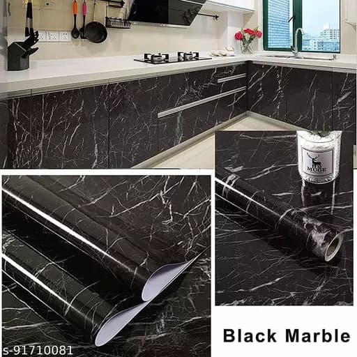 Marble Sheet for Kitchen 60x200cm Wall Paper Waterproof Heat Resistant Self Adhesive Anti Oil Kitchen Wallpaper - Online Shopping in Pakistan: Beauty, Fashion, Electronics, Sports & Lifestyle, VR, Skincare