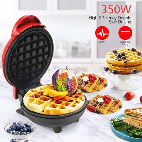 Mini Electric Waffle Maker - Online Shopping in Pakistan: Beauty, Fashion, Electronics, Sports & Lifestyle, VR, Skincare