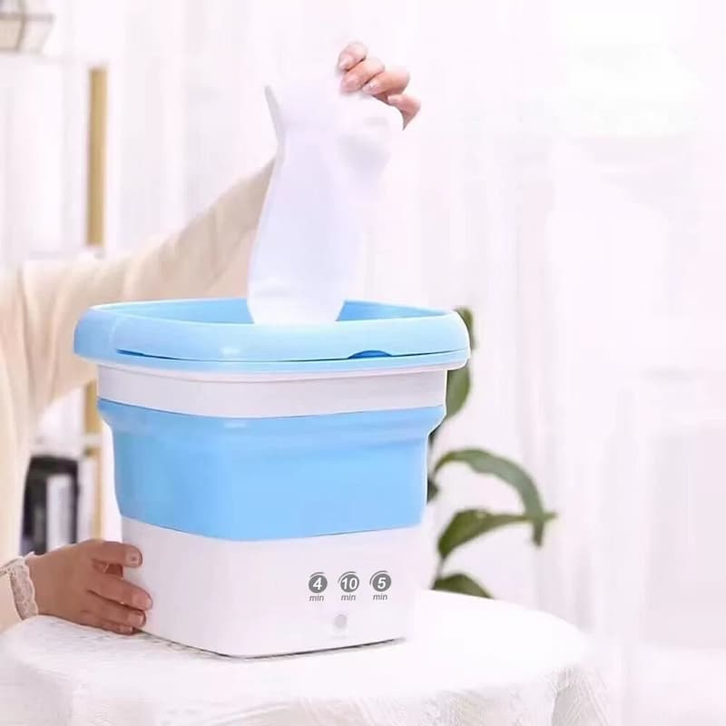 Mini Washing Machine Foldable Portable With dryer Baby Mini Washing Machine Foldable Portable With dryer - Online Shopping in Pakistan: Beauty, Fashion, Electronics, Sports & Lifestyle, VR, Skincare