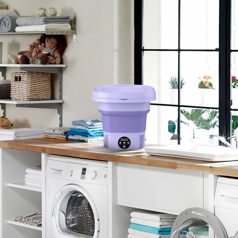 Mini Washing Machine Foldable Portable With dryer Baby Mini Washing Machine Foldable Portable With dryer - Online Shopping in Pakistan: Beauty, Fashion, Electronics, Sports & Lifestyle, VR, Skincare