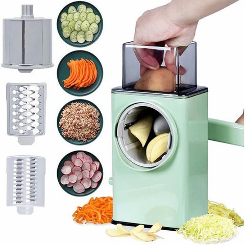 Multifunctional Rotary Vegetable Chopper - Online Shopping in Pakistan: Beauty, Fashion, Electronics, Sports & Lifestyle, VR, Skincare