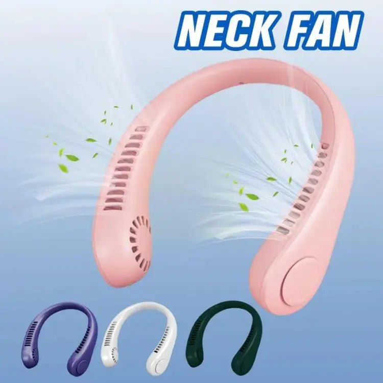 Neck Fan Portable Bladeless neck fans rechargeable USB Cooling Fan Super Strong hanging neck fan Portable Personal Fan Super Quiet Fan Dual Cooling Fan Summer Fan for Outdoor Sports Home Office Travel - Online Shopping in Pakistan: Beauty, Fashion, Electronics, Sports & Lifestyle, VR, Skincare