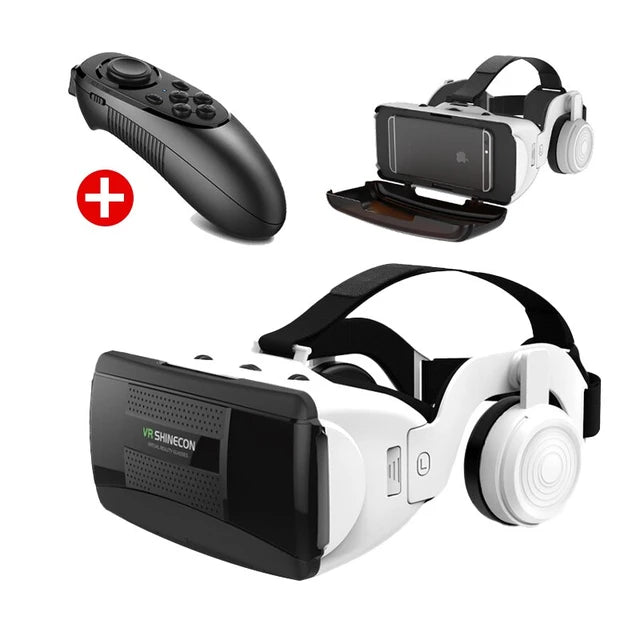 New 2024 VR BOX VR SHINECON G06B with Detachable Headphones with Remote - Online Shopping in Pakistan: Beauty, Fashion, Electronics, Sports & Lifestyle, VR, Skincare