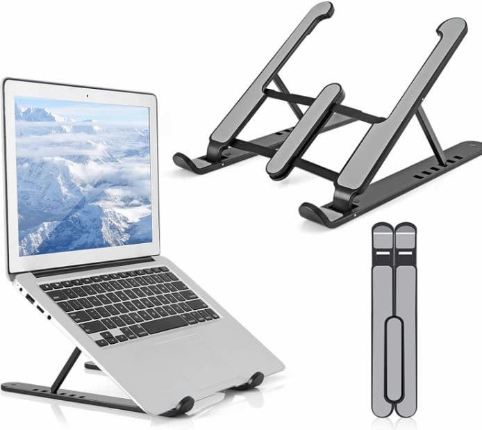 New Arrival Tablets Notebook Bracket Adjustable Tablet Laptop Stand Portable Desk Holder Riser for 15.6 Inches Macbook Pro Air - Online Shopping in Pakistan: Beauty, Fashion, Electronics, Sports & Lifestyle, VR, Skincare