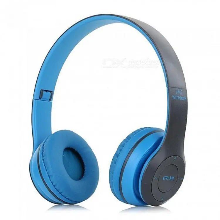 P47 Wireless headphones with Microphone Bluetooth Foldable Headset - Online Shopping in Pakistan: Beauty, Fashion, Electronics, Sports & Lifestyle, VR, Skincare