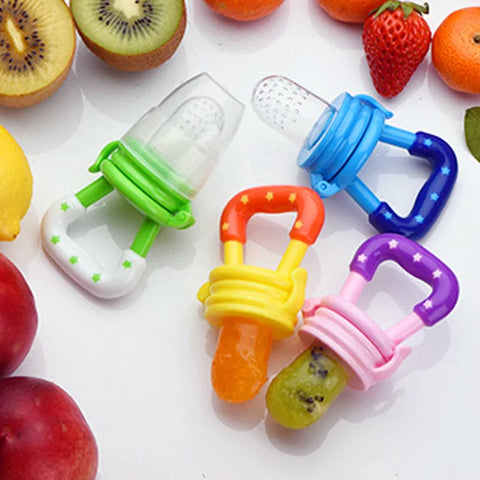 Pack of 2 Baby Fruit Feeder Pacifier Fresh Food Nibbler, Infant Fruit Teething Toy, Food Grade Silicone - Online Shopping in Pakistan: Beauty, Fashion, Electronics, Sports & Lifestyle, VR, Skincare