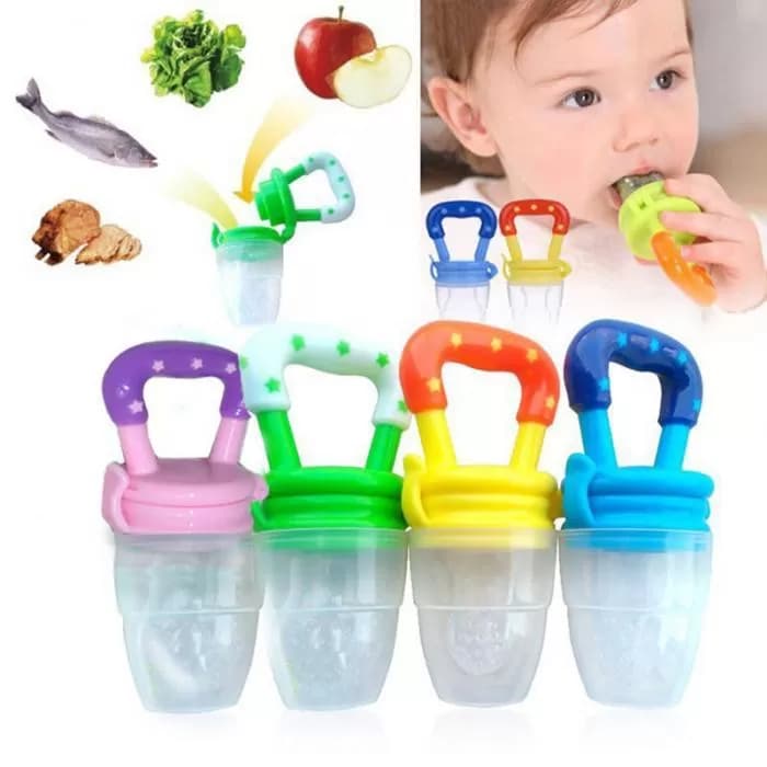 Pack of 2 Baby Fruit Feeder Pacifier Fresh Food Nibbler, Infant Fruit Teething Toy, Food Grade Silicone - Online Shopping in Pakistan: Beauty, Fashion, Electronics, Sports & Lifestyle, VR, Skincare