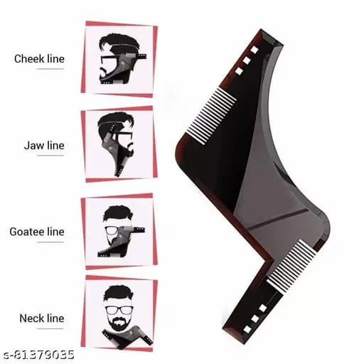 Pack of 2 Beard Shaping Tool & Facial Hair Styling Template Guide & Beard Shaper comb tool - Online Shopping in Pakistan: Beauty, Fashion, Electronics, Sports & Lifestyle, VR, Skincare