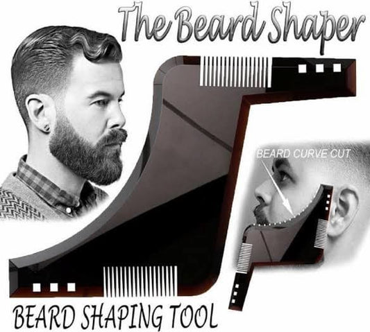 Pack of 2 Beard Shaping Tool & Facial Hair Styling Template Guide & Beard Shaper comb tool - Online Shopping in Pakistan: Beauty, Fashion, Electronics, Sports & Lifestyle, VR, Skincare