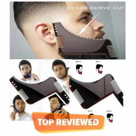 Pack of 2 Beard Shaping Tool & Facial Hair Styling Template Guide & Beard Shaper comb tool - Online Shopping in Pakistan: Beauty, Fashion, Electronics, Sports & Lifestyle, VR, Skincare