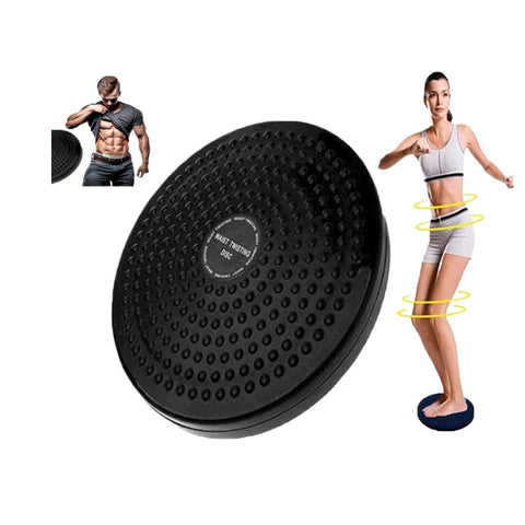 Pack Of 2 - Waist Trimmer Twister Disc + Tummy Trimmer Single - Black - Online Shopping in Pakistan: Beauty, Fashion, Electronics, Sports & Lifestyle, VR, Skincare