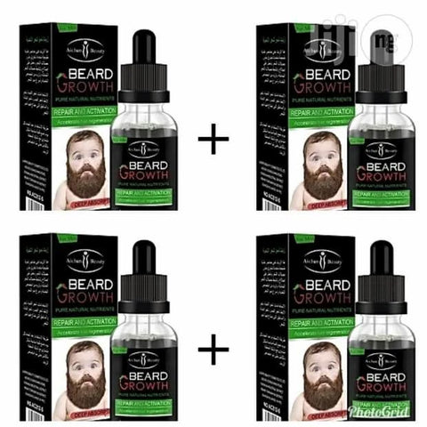 Pack of 4 Beard Growth Oil - Online Shopping in Pakistan: Beauty, Fashion, Electronics, Sports & Lifestyle, VR, Skincare