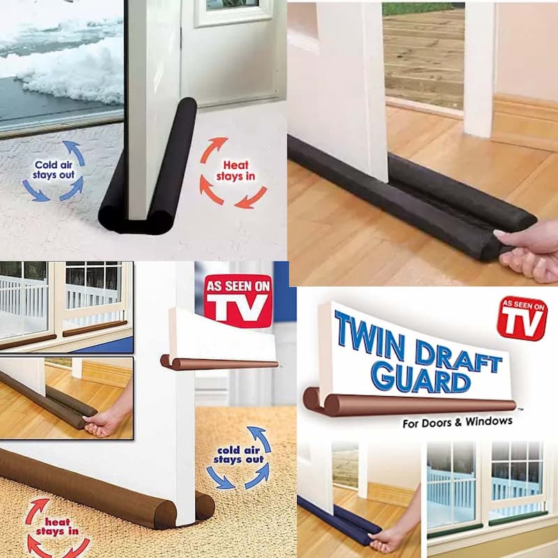 Pack of 5 Door Dust Stopper Twin Draft Flexible Door Bottom Sealing Strip Guard Blocker Sealer Door Dust Stopper Weatherstrip Door Stopper Wind Guard - Online Shopping in Pakistan: Beauty, Fashion, Electronics, Sports & Lifestyle, VR, Skincare