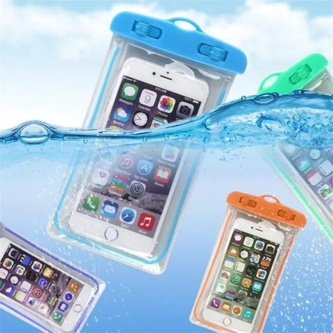 Pack Of 5 - Universal Water Proof Pouch For Mobiles - Online Shopping in Pakistan: Beauty, Fashion, Electronics, Sports & Lifestyle, VR, Skincare