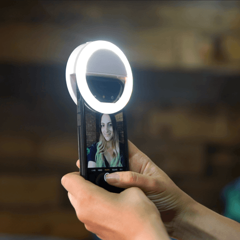 Premium Quality Selfie Ring Light Rechargeable 36 LED's 3 Level Brightness For All Android And IOS - Online Shopping in Pakistan: Beauty, Fashion, Electronics, Sports & Lifestyle, VR, Skincare