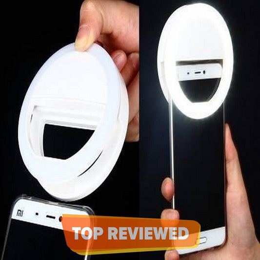 Premium Quality Selfie Ring Light Rechargeable 36 LED's 3 Level Brightness For All Android And IOS - Online Shopping in Pakistan: Beauty, Fashion, Electronics, Sports & Lifestyle, VR, Skincare