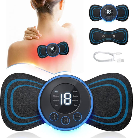 Rechargeable EMS Mini Body Massager Portable and Rechargeable Microcurrent Mini Pain Relief Neck Massager - Online Shopping in Pakistan: Beauty, Fashion, Electronics, Sports & Lifestyle, VR, Skincare