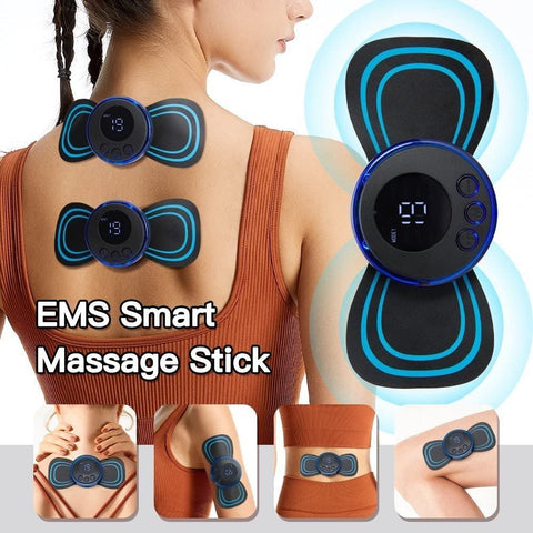 Rechargeable EMS Mini Body Massager Portable and Rechargeable Microcurrent Mini Pain Relief Neck Massager - Online Shopping in Pakistan: Beauty, Fashion, Electronics, Sports & Lifestyle, VR, Skincare