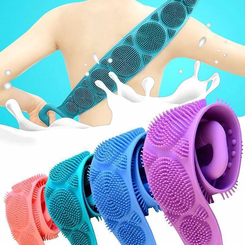 Silicone Back Scrubber Soft Massage For Shower - Online Shopping in Pakistan: Beauty, Fashion, Electronics, Sports & Lifestyle, VR, Skincare