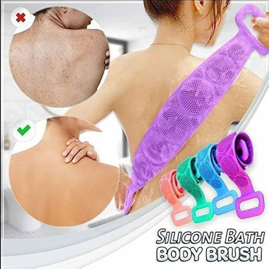 Silicone Back Scrubber Soft Massage For Shower - Online Shopping in Pakistan: Beauty, Fashion, Electronics, Sports & Lifestyle, VR, Skincare