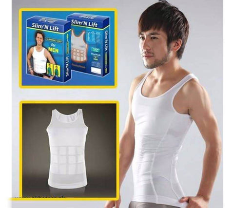 Slim N Lift Slimming Vest for Men - White - Online Shopping in Pakistan: Beauty, Fashion, Electronics, Sports & Lifestyle, VR, Skincare