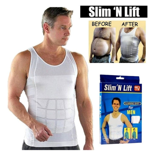 Slim N Lift Slimming Vest for Men - White - Online Shopping in Pakistan: Beauty, Fashion, Electronics, Sports & Lifestyle, VR, Skincare