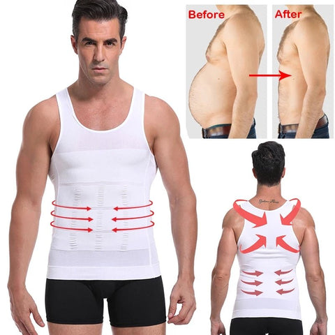 Slim N Lift Slimming Vest for Men - White - Online Shopping in Pakistan: Beauty, Fashion, Electronics, Sports & Lifestyle, VR, Skincare