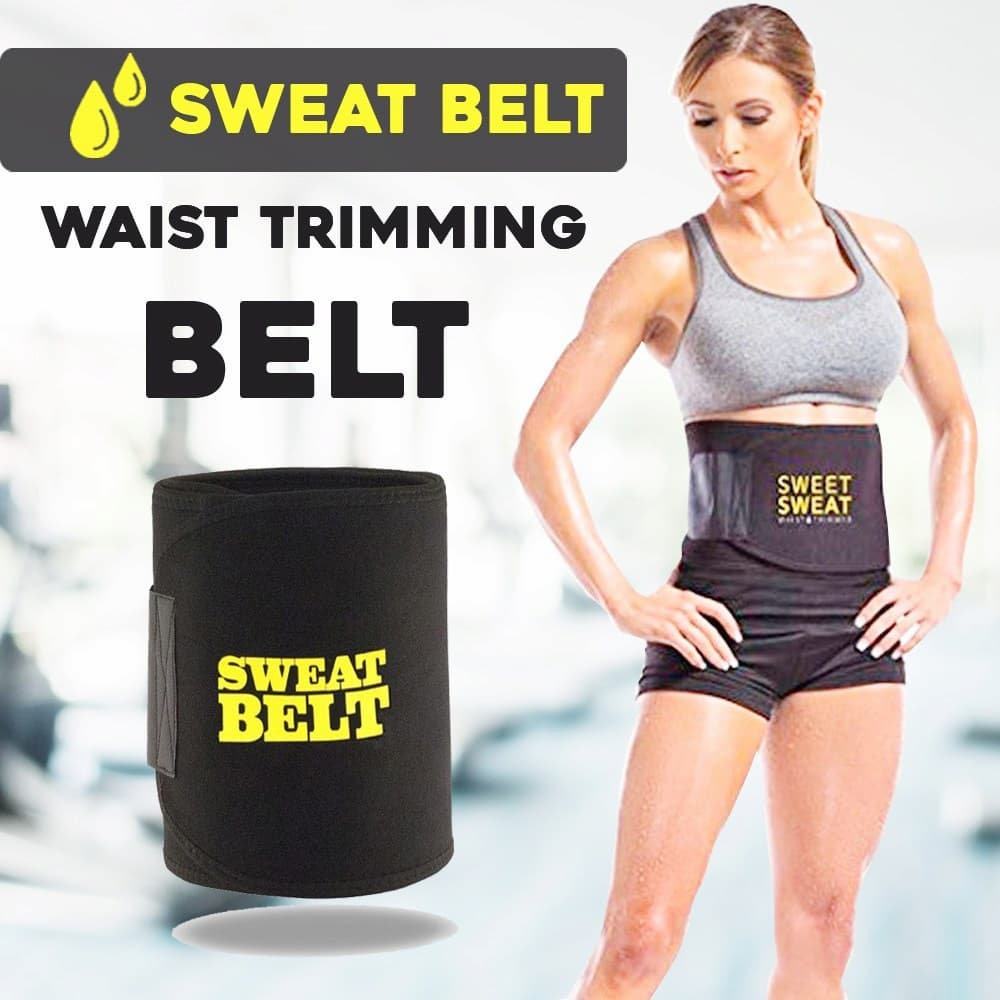 Slimming Sweet Sweat Belt Hot shaper waist trimmer Belt For Men & Women - Online Shopping in Pakistan: Beauty, Fashion, Electronics, Sports & Lifestyle, VR, Skincare