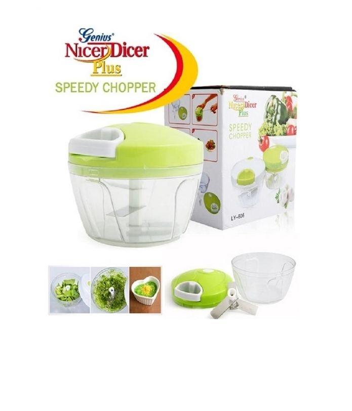 Speedy Chopper - Manual Food Chopper Household Vegetable Chopper Shredder - Online Shopping in Pakistan: Beauty, Fashion, Electronics, Sports & Lifestyle, VR, Skincare