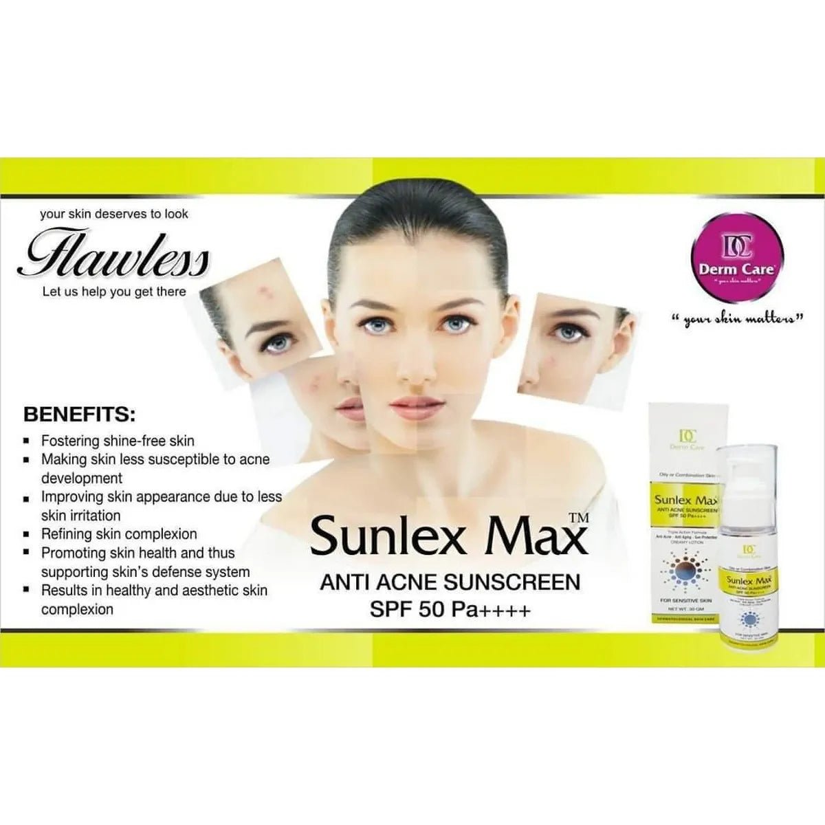 Sunlex Max Anti Acne Sunscreen for Oily or Combination skin - Online Shopping in Pakistan: Beauty, Fashion, Electronics, Sports & Lifestyle, VR, Skincare