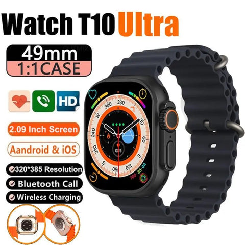 T10 Ultra Bluetooth Calling Smart Watch 2.09inch - Online Shopping in Pakistan: Beauty, Fashion, Electronics, Sports & Lifestyle, VR, Skincare