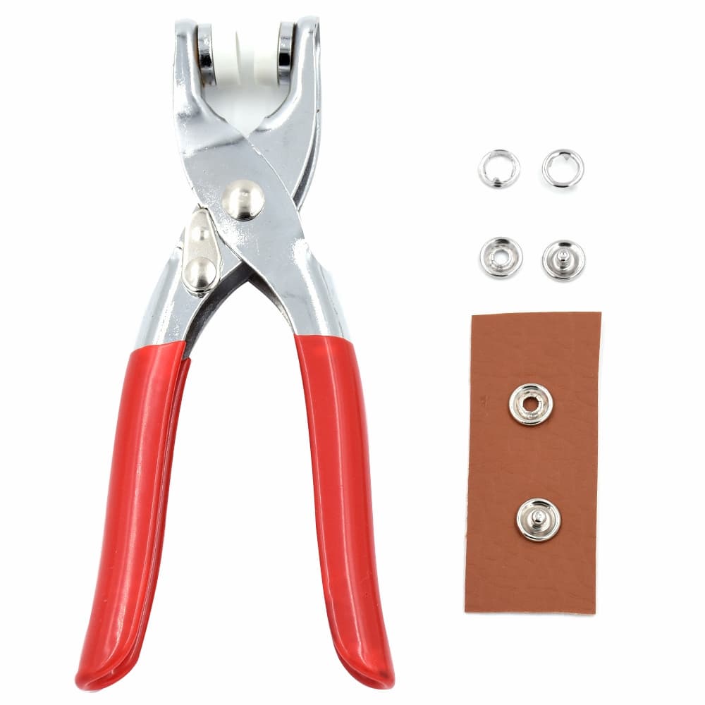 Tich and Snap Button Press Tool, 9.5mm Metal Ring Buttons Press Plier, Fastener Metal Snap Ring Buttons Punching Tool Kit, Diy Buttons Tool Kit For Clothes - Online Shopping in Pakistan: Beauty, Fashion, Electronics, Sports & Lifestyle, VR, Skincare