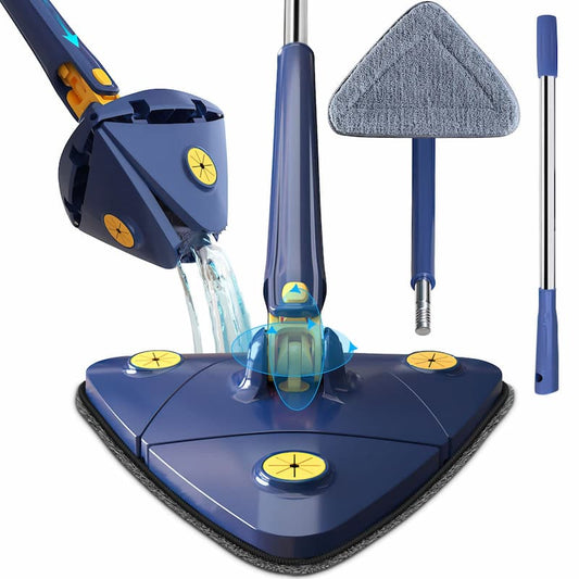 Triangle Twister Mop 360° Rotating Mop Triangular mop head easy cleaning Automatically twisting water - Online Shopping in Pakistan: Beauty, Fashion, Electronics, Sports & Lifestyle, VR, Skincare