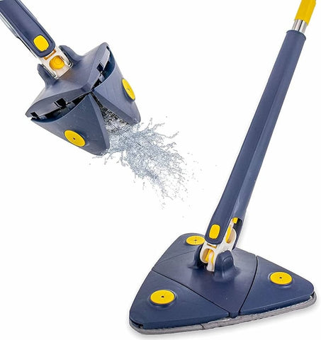 Triangle Twister Mop 360° Rotating Mop Triangular mop head easy cleaning Automatically twisting water - Online Shopping in Pakistan: Beauty, Fashion, Electronics, Sports & Lifestyle, VR, Skincare