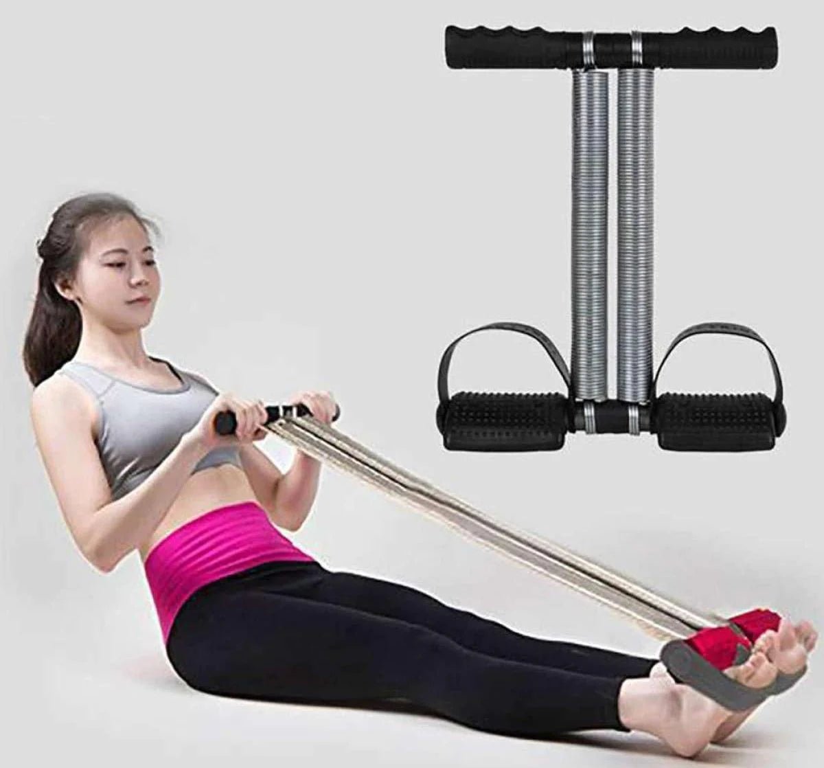 Tummy Trimmer Double Spring High Quality Weight Loss Belly fat Machine For Home Gym - Online Shopping in Pakistan: Beauty, Fashion, Electronics, Sports & Lifestyle, VR, Skincare