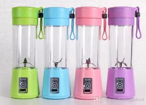 USB Rechargeable Juicer Blender 4 Blades Multi Functional USB Portabler Mixer - Online Shopping in Pakistan: Beauty, Fashion, Electronics, Sports & Lifestyle, VR, Skincare