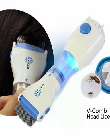 V Comb Electronic Anti Lice Head Lice Removal Machine - Online Shopping in Pakistan: Beauty, Fashion, Electronics, Sports & Lifestyle, VR, Skincare