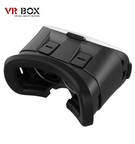 VR Box Virtual Reality Version 2 3D Glasses with Remote - White & Black - Online Shopping in Pakistan: Beauty, Fashion, Electronics, Sports & Lifestyle, VR, Skincare