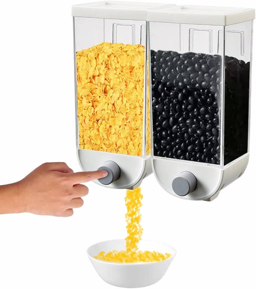 Wall Mounted Cereal Dispenser 1.5KG 1 Piece - Online Shopping in Pakistan: Beauty, Fashion, Electronics, Sports & Lifestyle, VR, Skincare