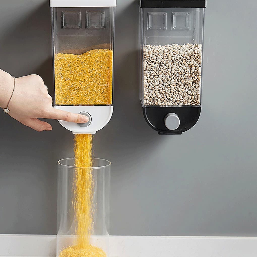 Wall Mounted Cereal Dispenser 1.5KG 1 Piece - Online Shopping in Pakistan: Beauty, Fashion, Electronics, Sports & Lifestyle, VR, Skincare