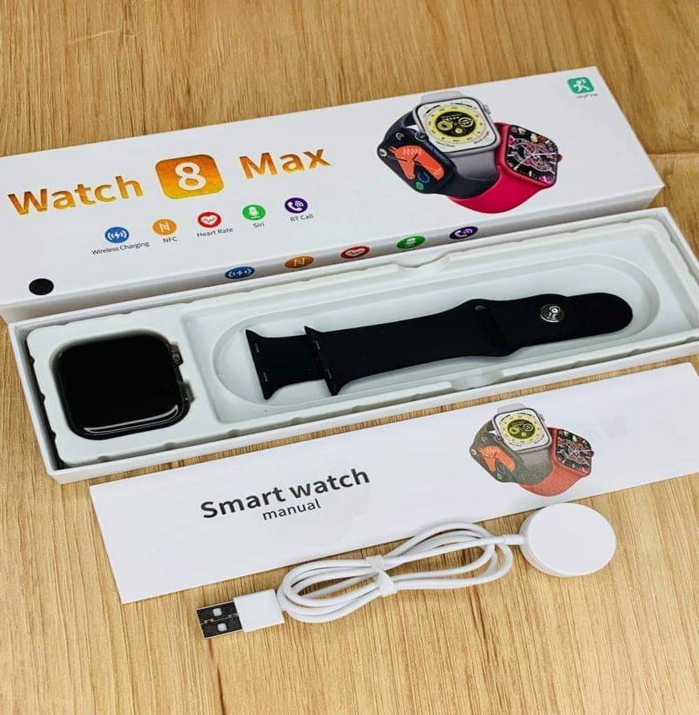 Watch 8 Max Smart Watch 1.85" Full Touch Bluetooth Call - Online Shopping in Pakistan: Beauty, Fashion, Electronics, Sports & Lifestyle, VR, Skincare