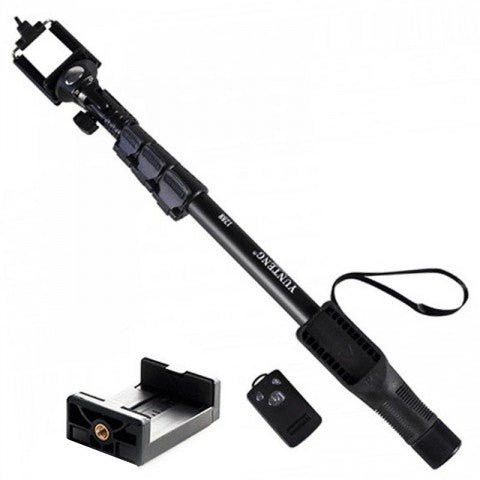 YunTeng 1288 Bluetooth Selfie Stick Extendable YT 1288 Portable Holder for Cameras and Phones - Online Shopping in Pakistan: Beauty, Fashion, Electronics, Sports & Lifestyle, VR, Skincare